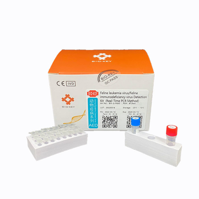 ADN féline Taq de kit d'essai du SIDA FIV FeLV de Cat Test Kit QPCR de leucémie vétérinaire