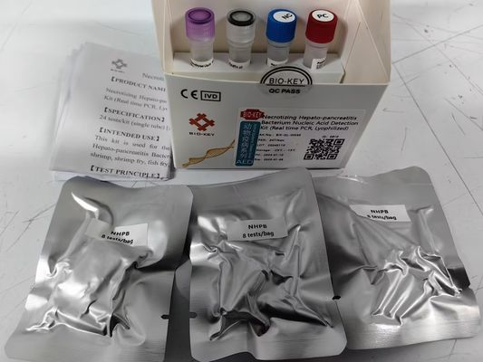 NHPB Kit de test Pcr Taqman quantitatif fluorescent d'acide nucléique pathogène aquatique