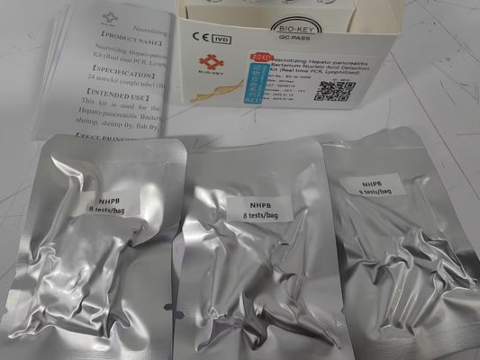 NHPB Kit de test Pcr Taqman quantitatif fluorescent d'acide nucléique pathogène aquatique