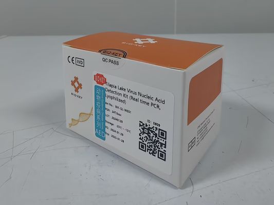 Kit de détection d'acide nucléique pour le virus du poisson du lac de Tilapia PCR lyophilisé en temps réel