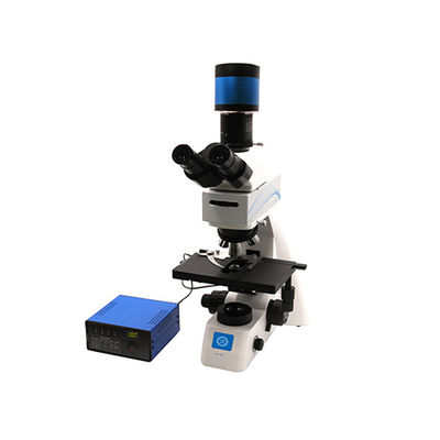 Microscope biologique vertical à mise au point coaxiale